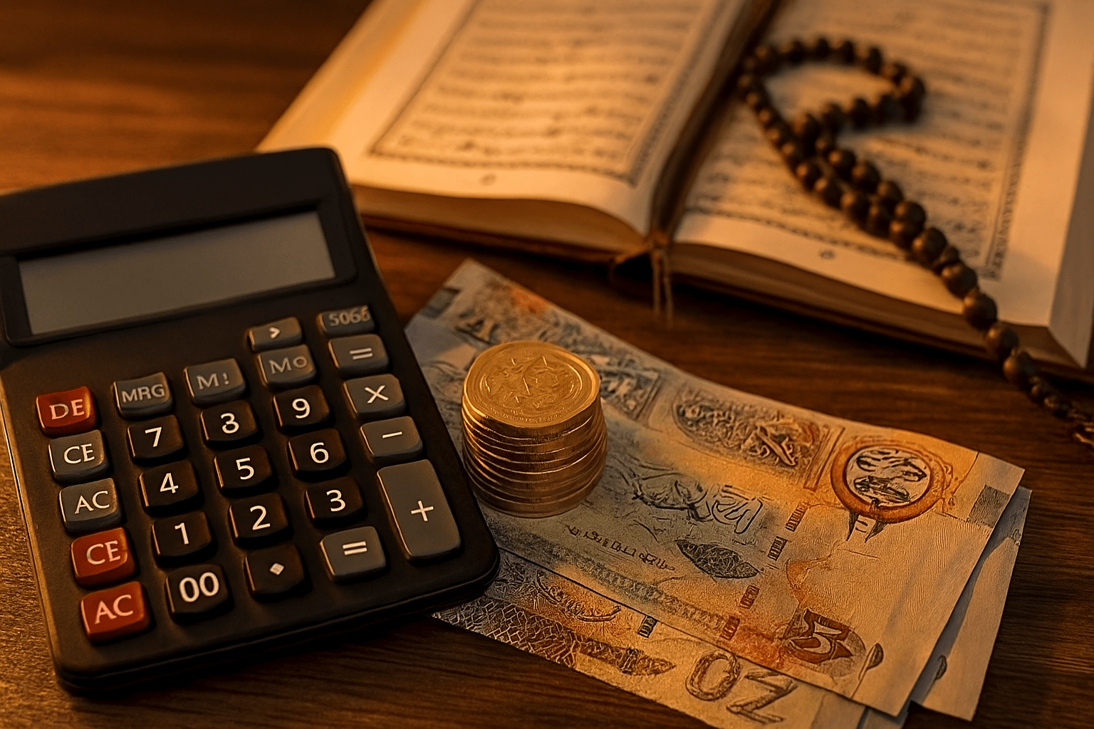 حساب الزكاة: دليلك الشامل لحساب زكاة المال والذهب بطريقة صحيحة