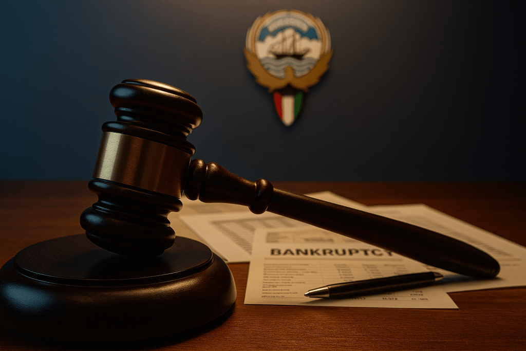 إجراءات الإفلاس في الكويت: الدليل القانوني الشامل للشركات والأفراد