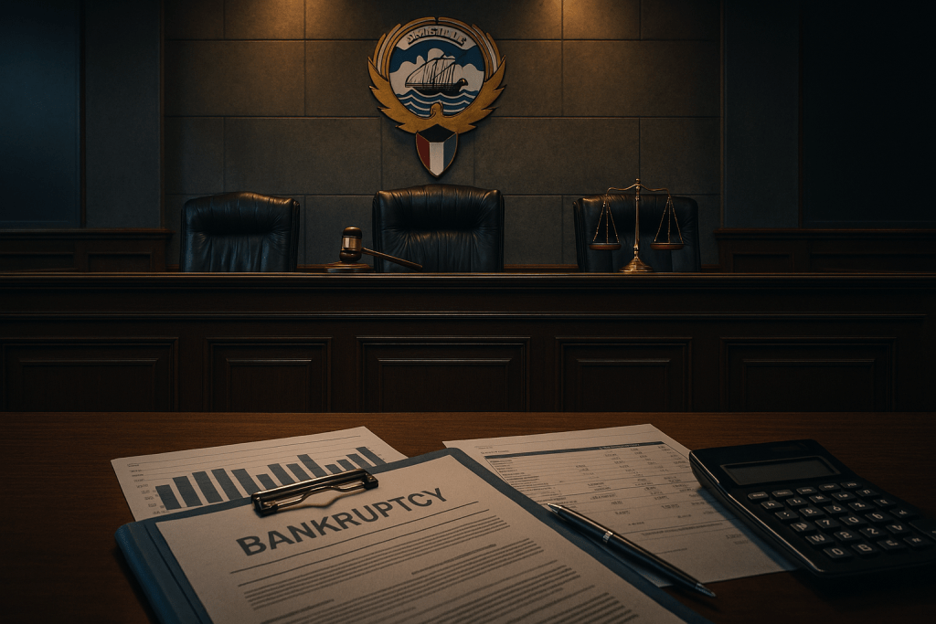 أنواع الإفلاس في القانون الكويتي