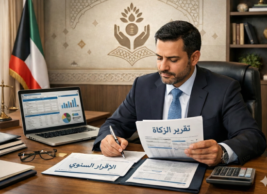 حساب الزكاة والإقرارات الضريبية | خدمات ضريبية في الكويت